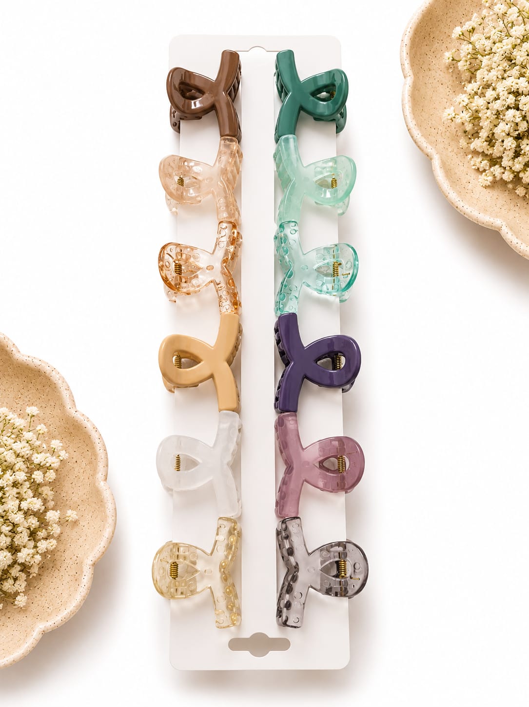 Transparent Medium Claw Clip 1