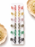 Bow Crystal Medium Claw Clip 1