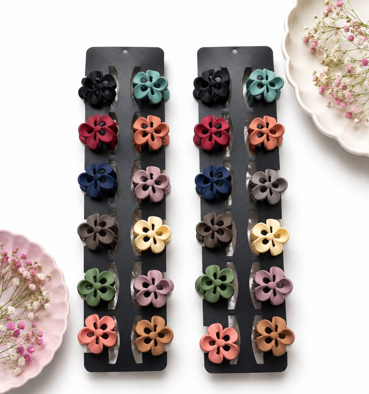 Pastel Bloom Matte Clip 2