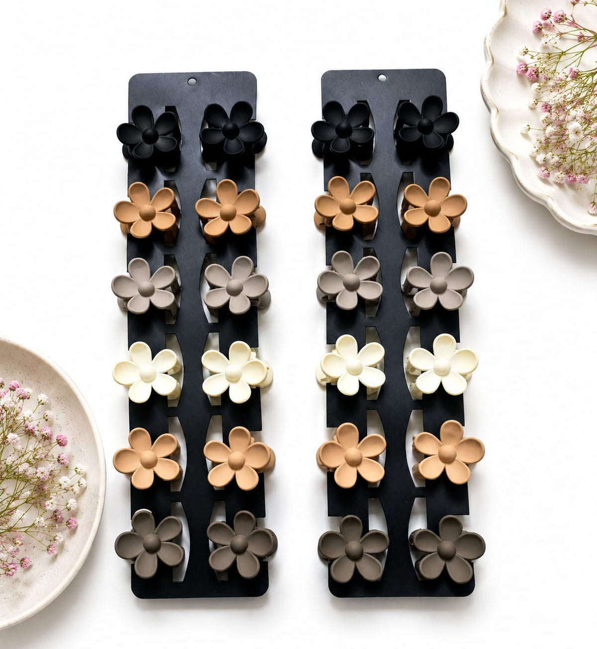 Flower Matte Clip