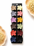 Medium Floral Claw Clip