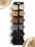 Flower Hair Medium Claw Clip