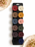 Aesthetic Sunflower Matte Medium Hair Claws