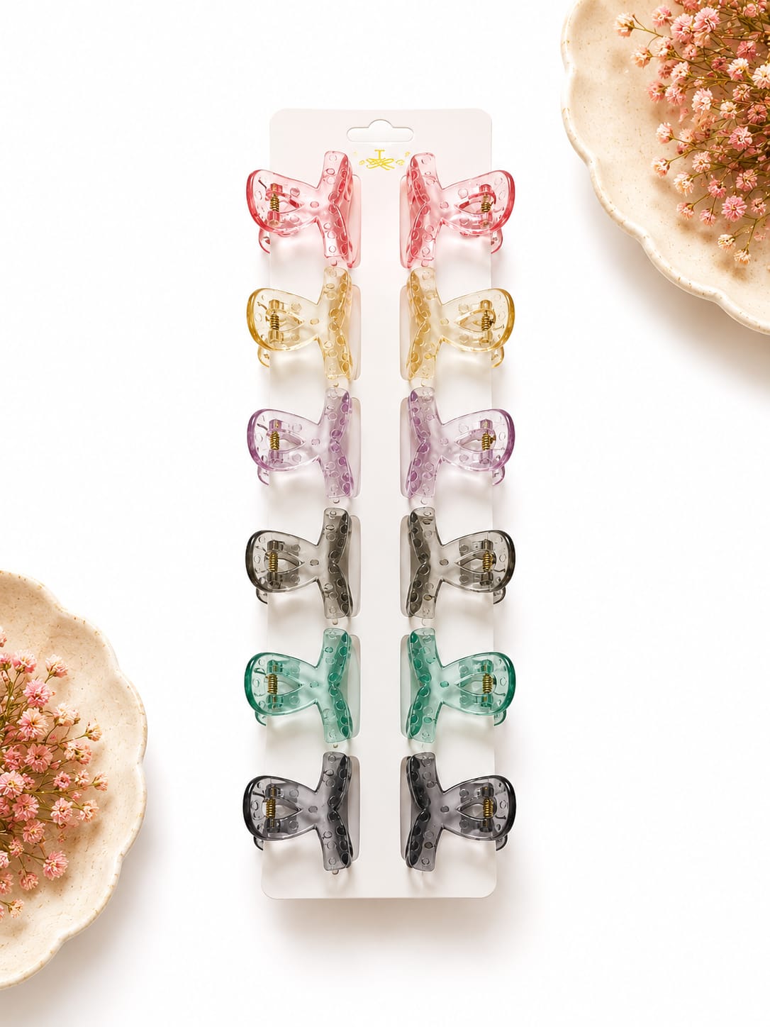 Transparent Medium Claw Clip