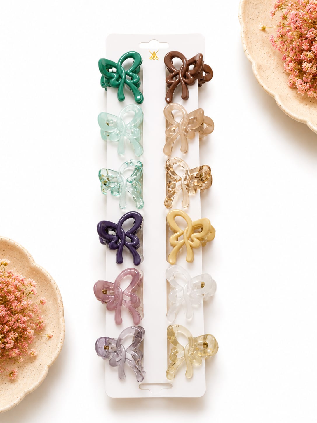 Korean Style Bowknot Medium Hair Claw