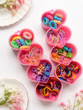 Heart-Shaped Hair Accessories Gift Box
