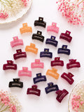 Rectangular Hair Claw Clips