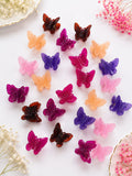 Glossy Butterfly Claw Clips