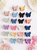 Multicolor Butterfly Hair Claw Clips