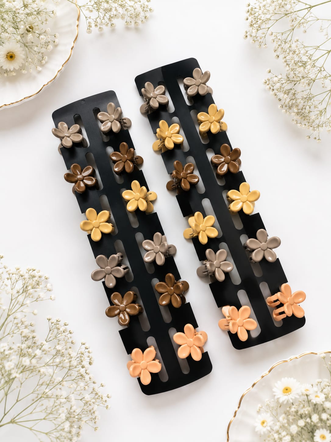 Daisy Petal Mini Clips