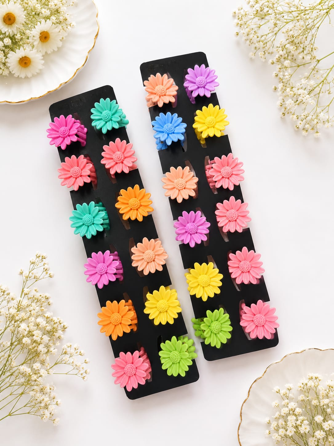 Flower Pop Mini Clips