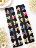 Bow Loop Mini Clips