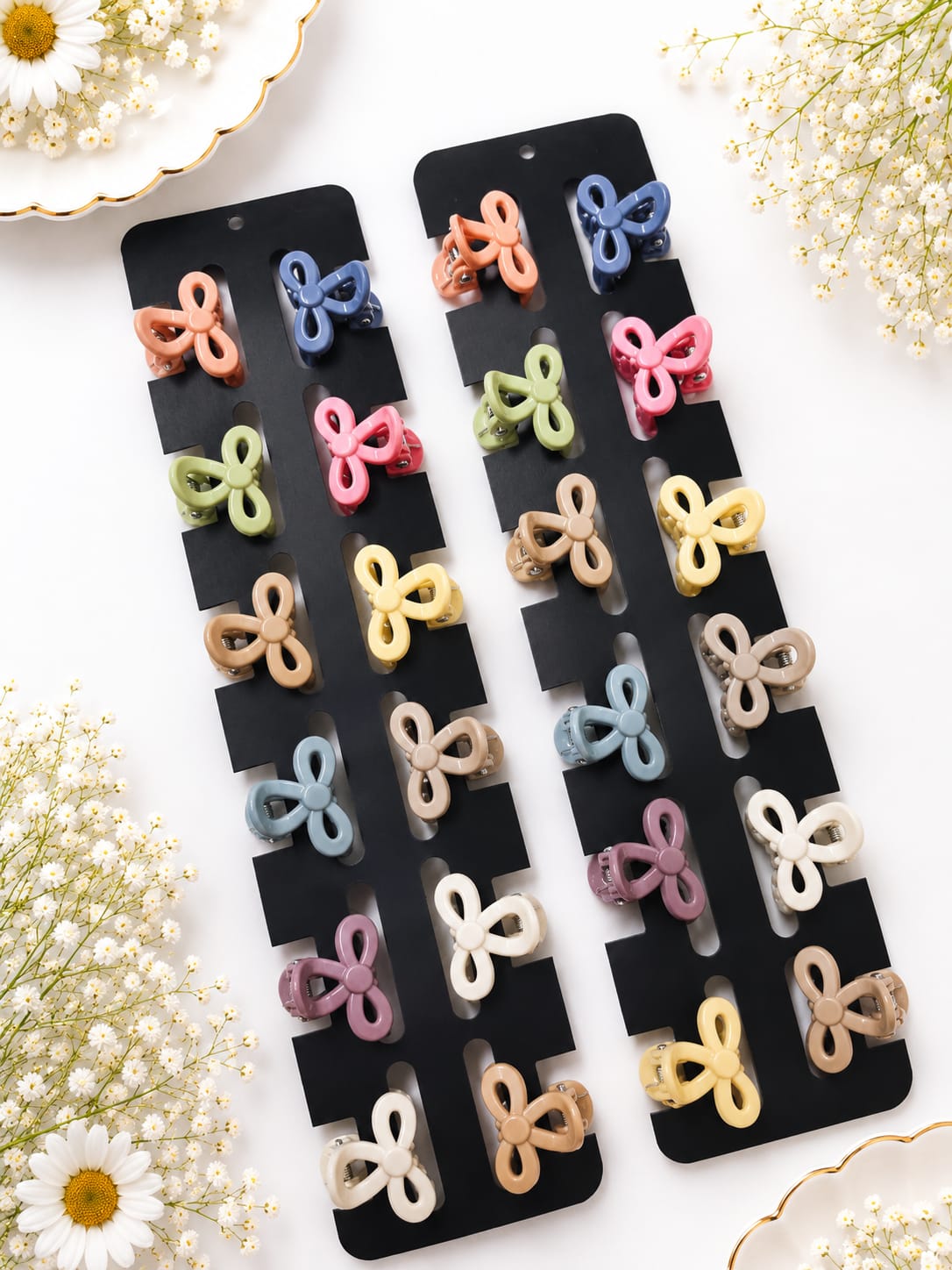 Bow Loop Mini Clips