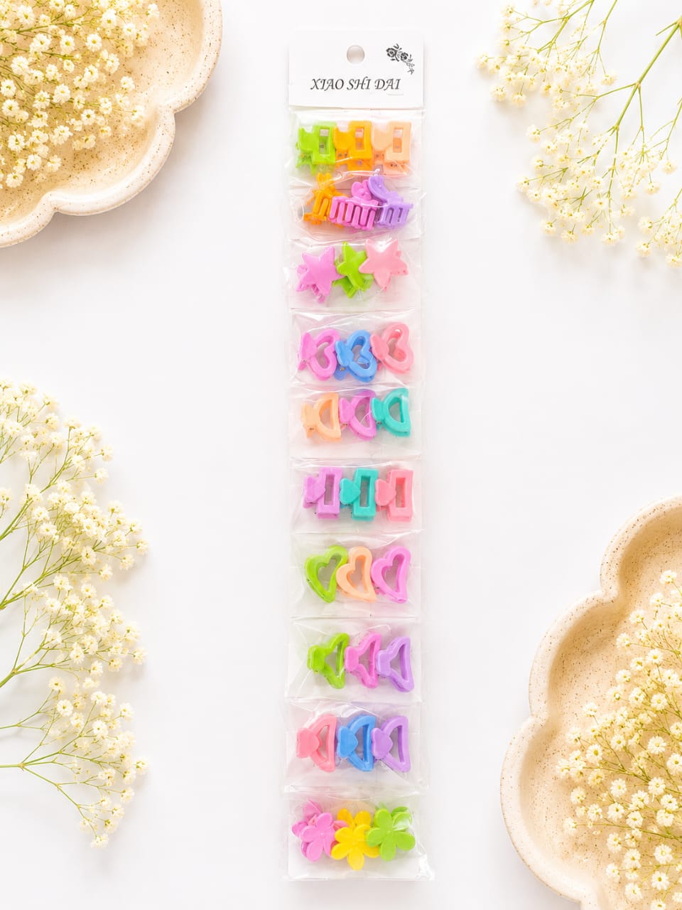 Mini Matte Pastel Hair Claw Clips