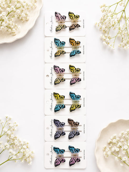 3D Butterfly Hair Clips