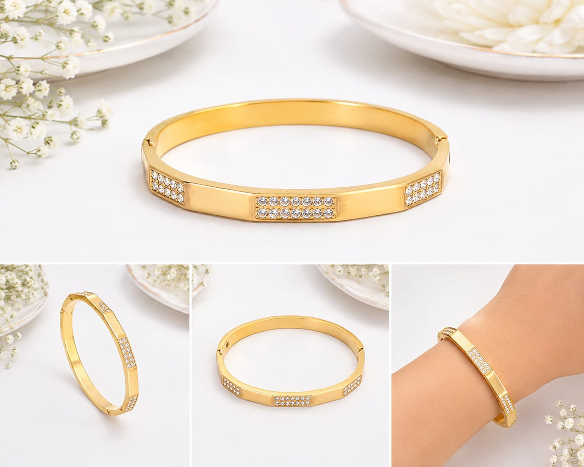 Anti-tarnish Elegance Bar Bracelet