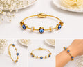 Evil Eye Bracelet - Gold