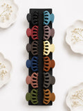 Matte Round Hair Claw Clips