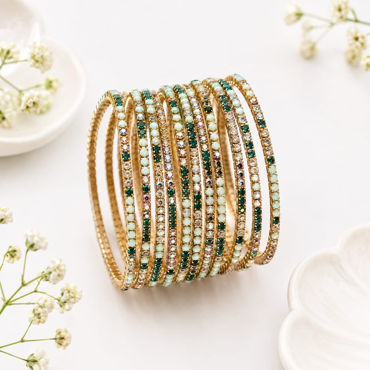 Cubic Zircon Stone Bracelet