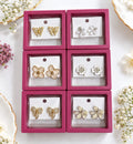 Korean-Style Aesthetic Premium Earrings Set - Combo 2