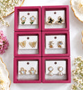 Korean-Style Aesthetic Premium Earrings Set - Combo 3