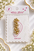 Crystal Floral Ear Cuff Clip
