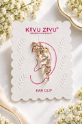 Pink Crystal Ear Cuff Clip