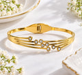 Anti-tarnish Geometric Multi-Strand Kada