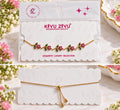 Crystal Flower Chain Bracelet