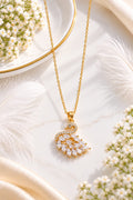 Anti-Tarnish Swan Pendant Necklace