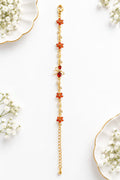 Anti-tarnish Floral Bow Tulip Bracelet