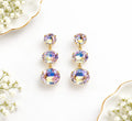 Aurora Borealis Premium Crystal Drop Earrings
