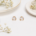 Cluster Pentagon Ball Back Stud