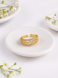 Anti-tarnish Starlit Shine Ring
