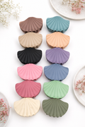 Matte Seashell Hair Claw Clips