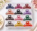 Korean Aesthetic Hollow Metal Clips