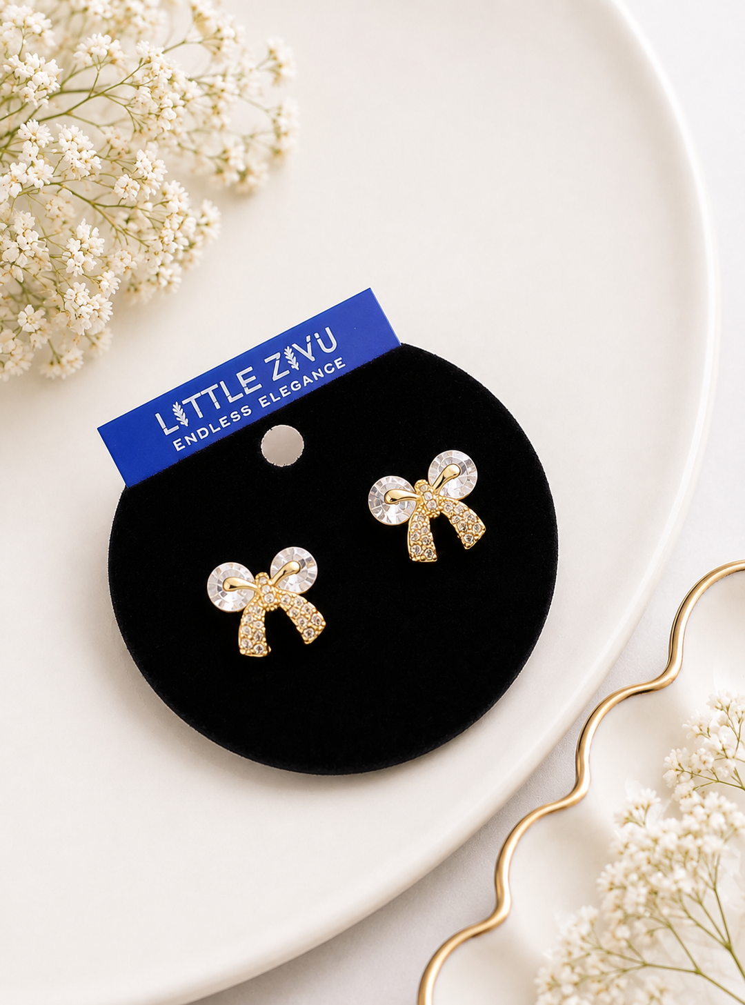 Bow Stud Earrings