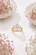 Princess Tiara Crown Ring