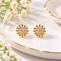 Sunflower Ball Back Stud