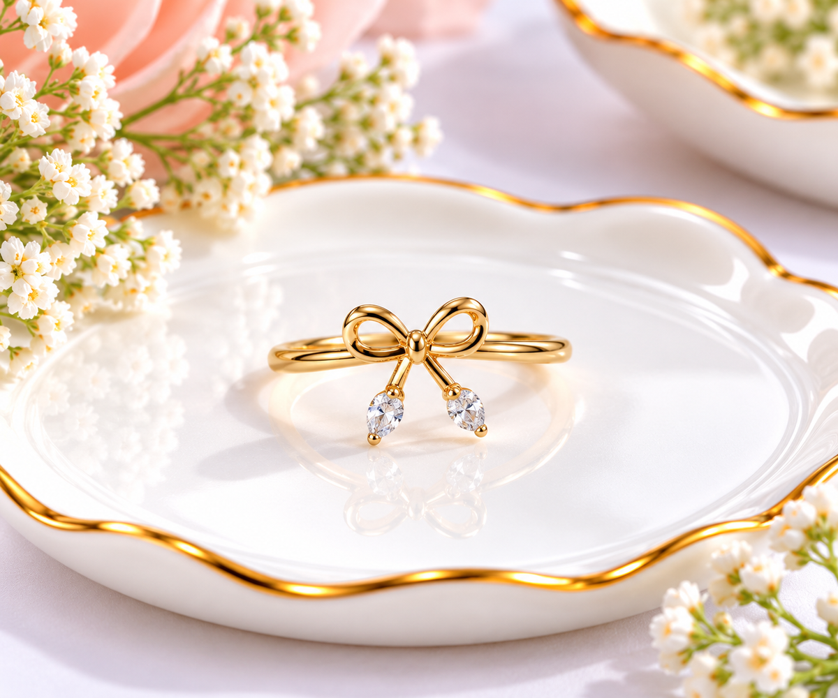 Korean-style Adjustable Anti-tarnish Finger Rings